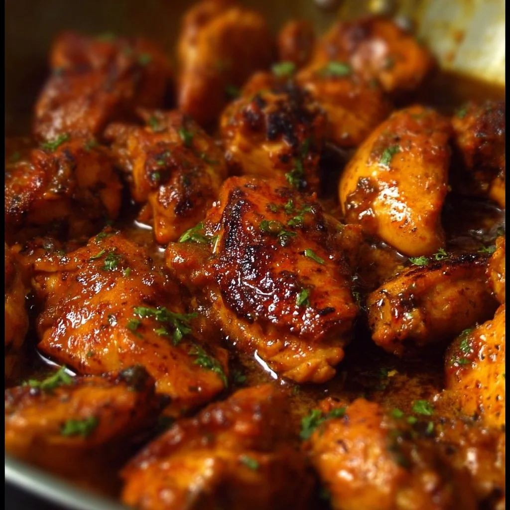 One Pot Chicken dish featuring tender chicken and vibrant vegetables