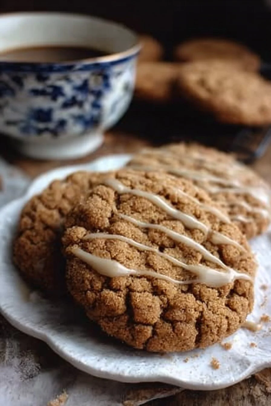 Delicious coffee cake cookies inspired by Gilmore Girls