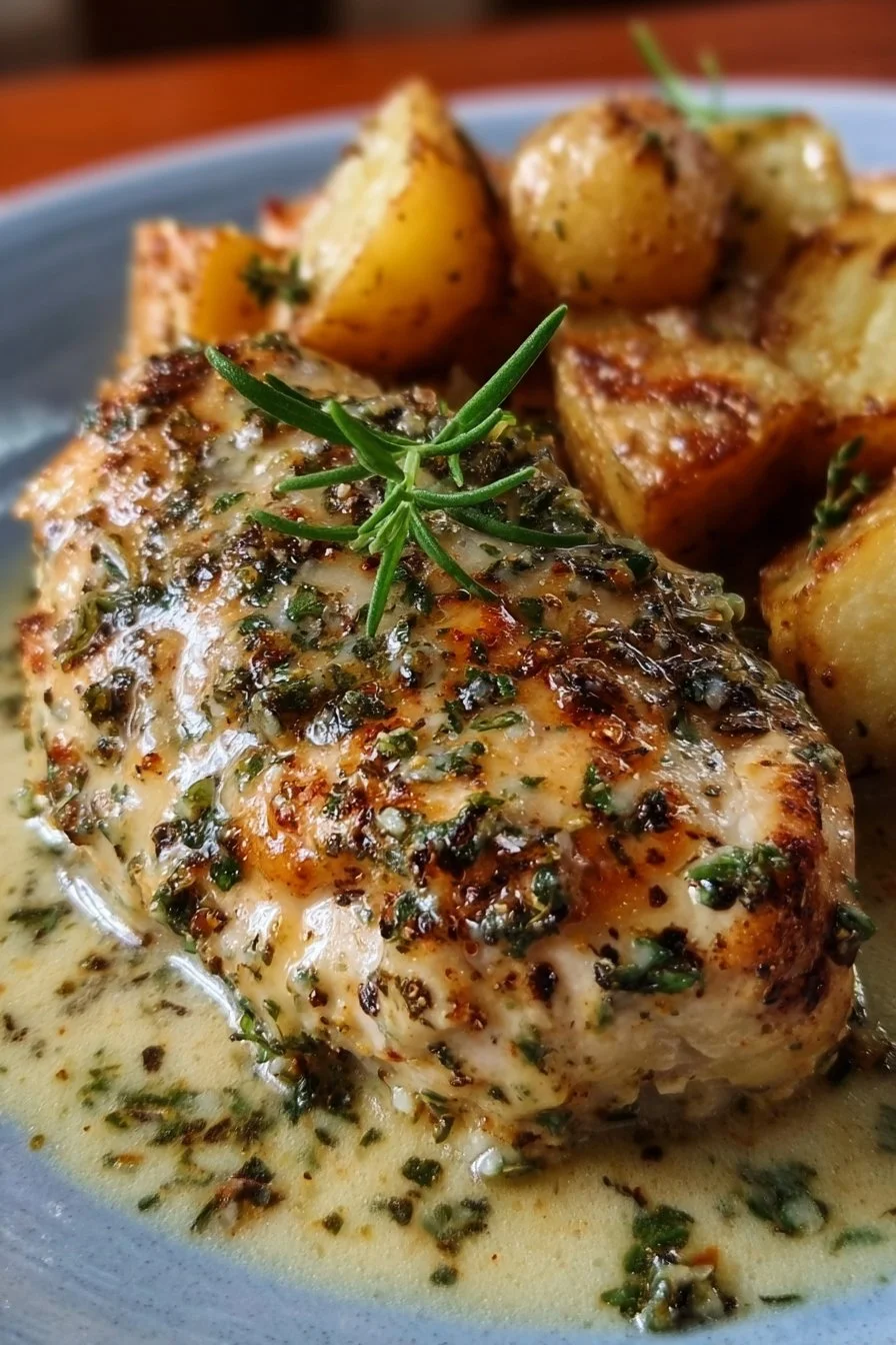 Irresistible garlic parmesan crockpot chicken dish ready in 6 hours