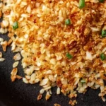 Bobby Flay's delicious crispy rice dish served in a bowl