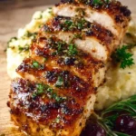 Festive Christmas chicken breast recipe inspired by Morton's restaurant