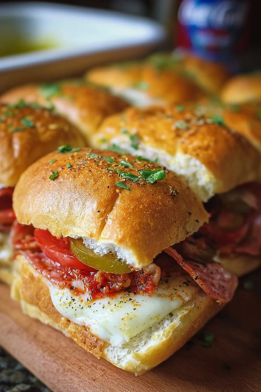 Hot Italian Sub Sliders