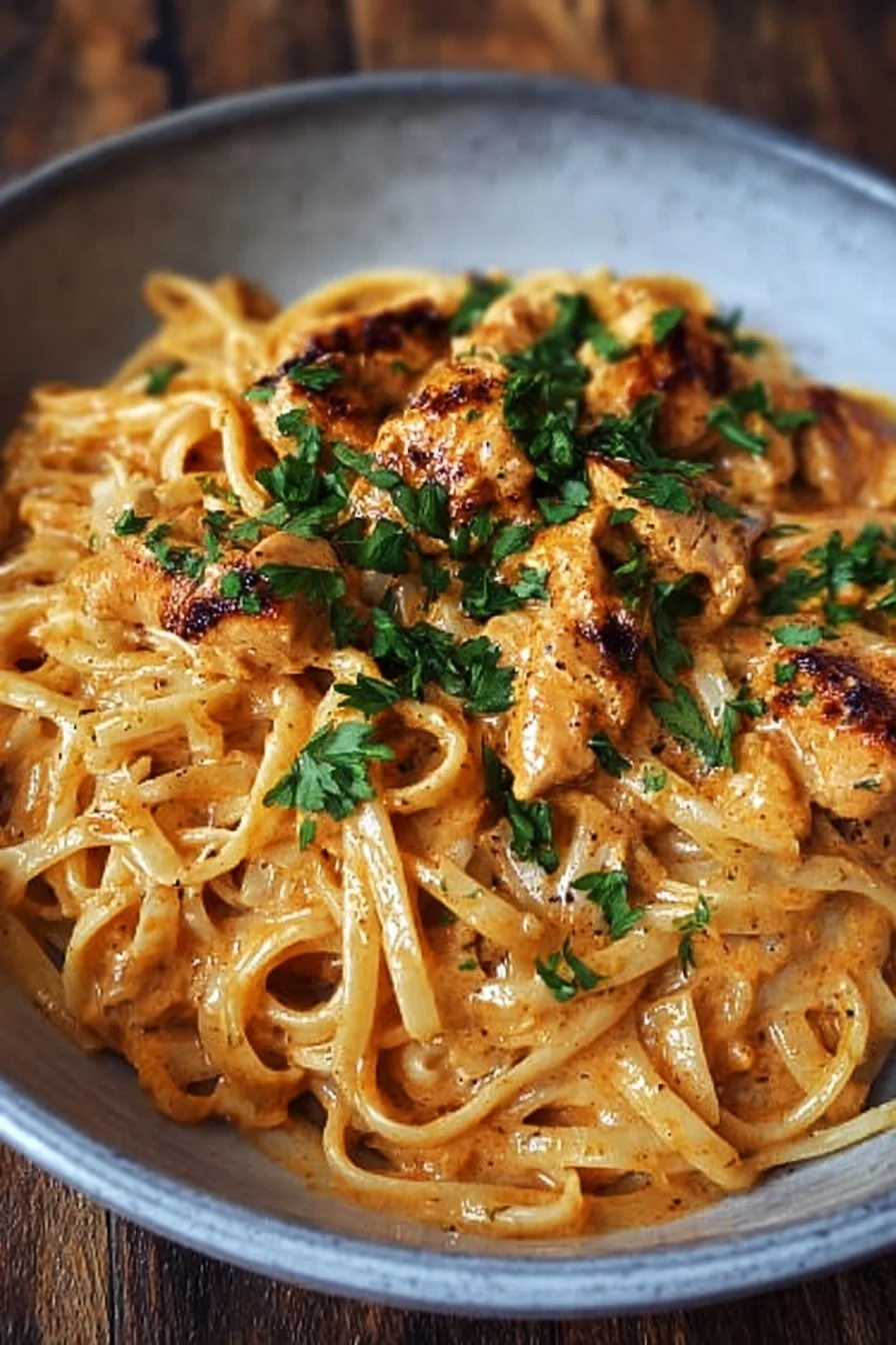 Irresistibly Easy Cowboy Butter Chicken Linguine in 30 Minutes