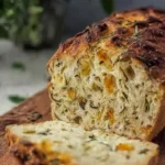 Delicious homemade Italian Herbs and Cheese Bread fresh out of the oven