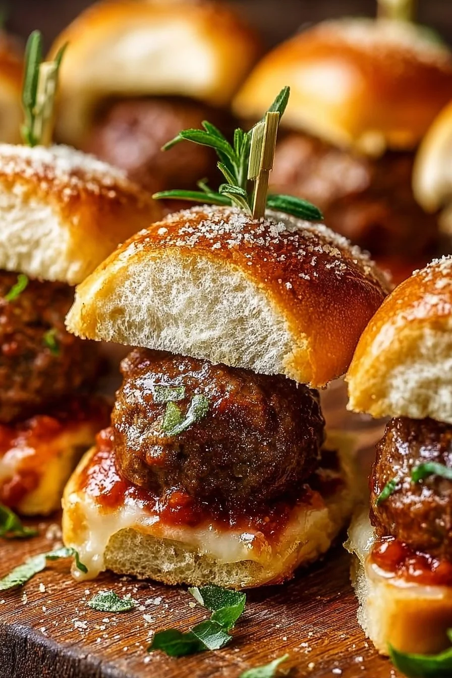 Mini Meatball Sliders