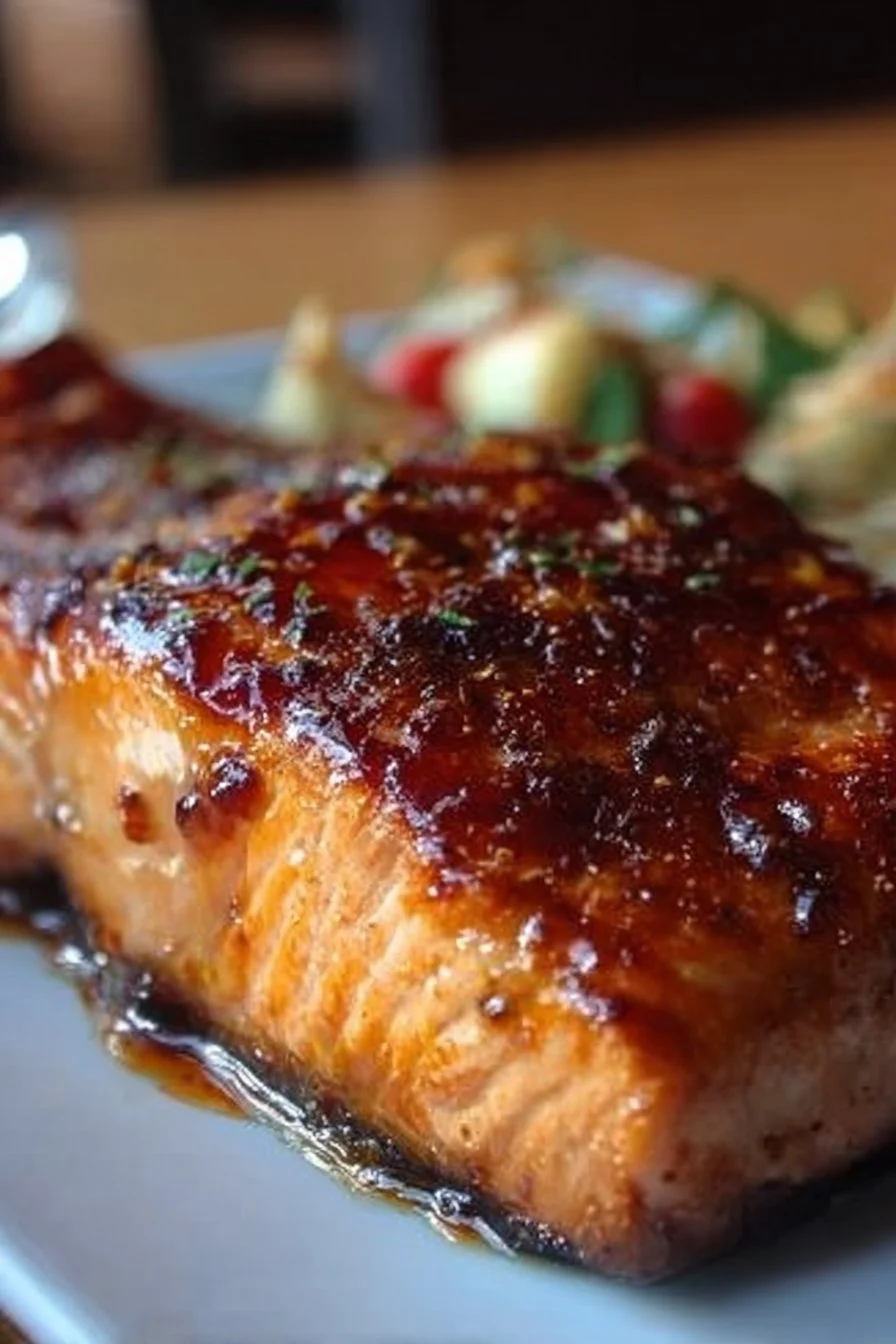 Delicious Texas Roadhouse Salmon dish served with sides