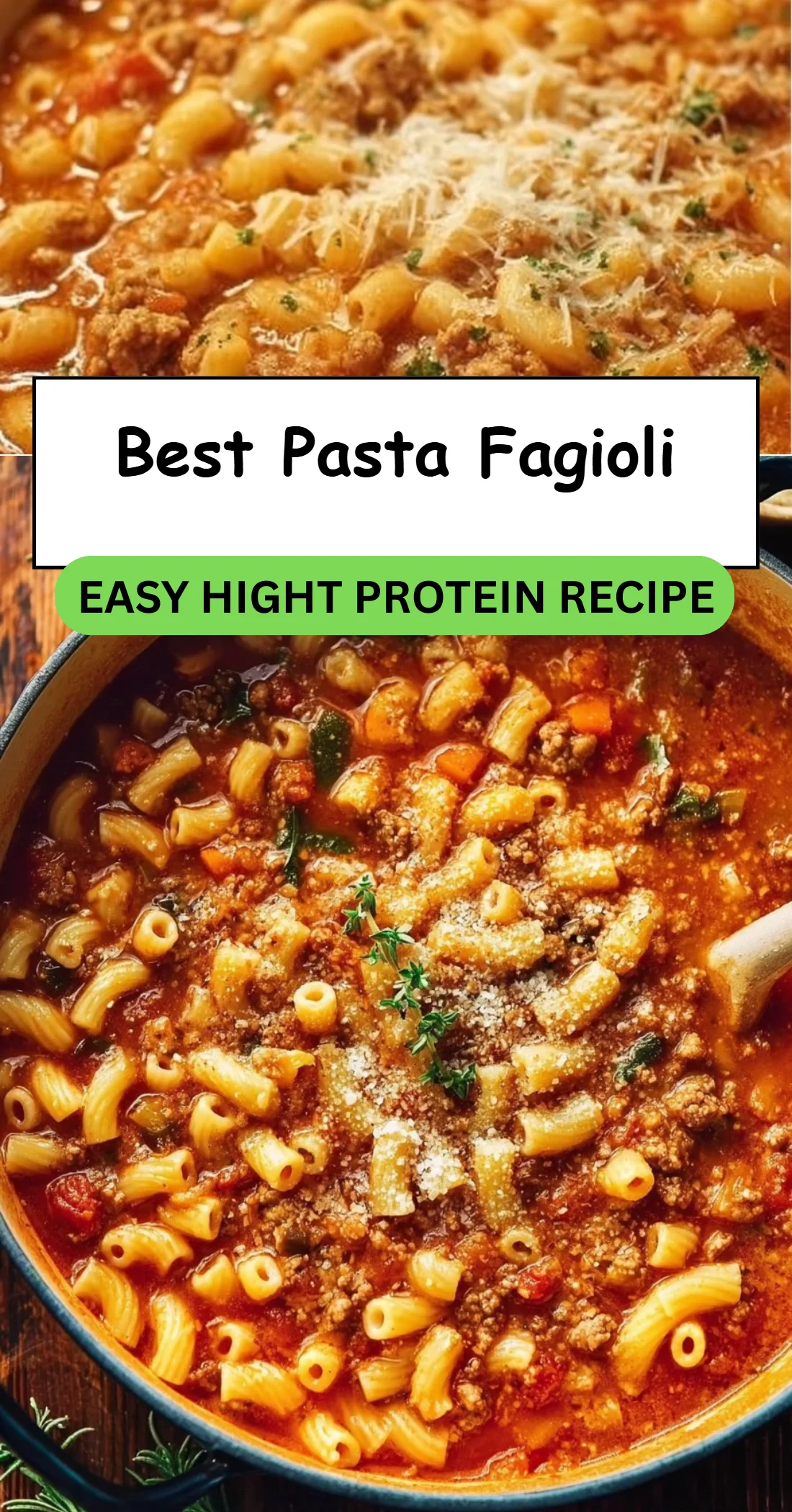 Best Pasta Fagioli