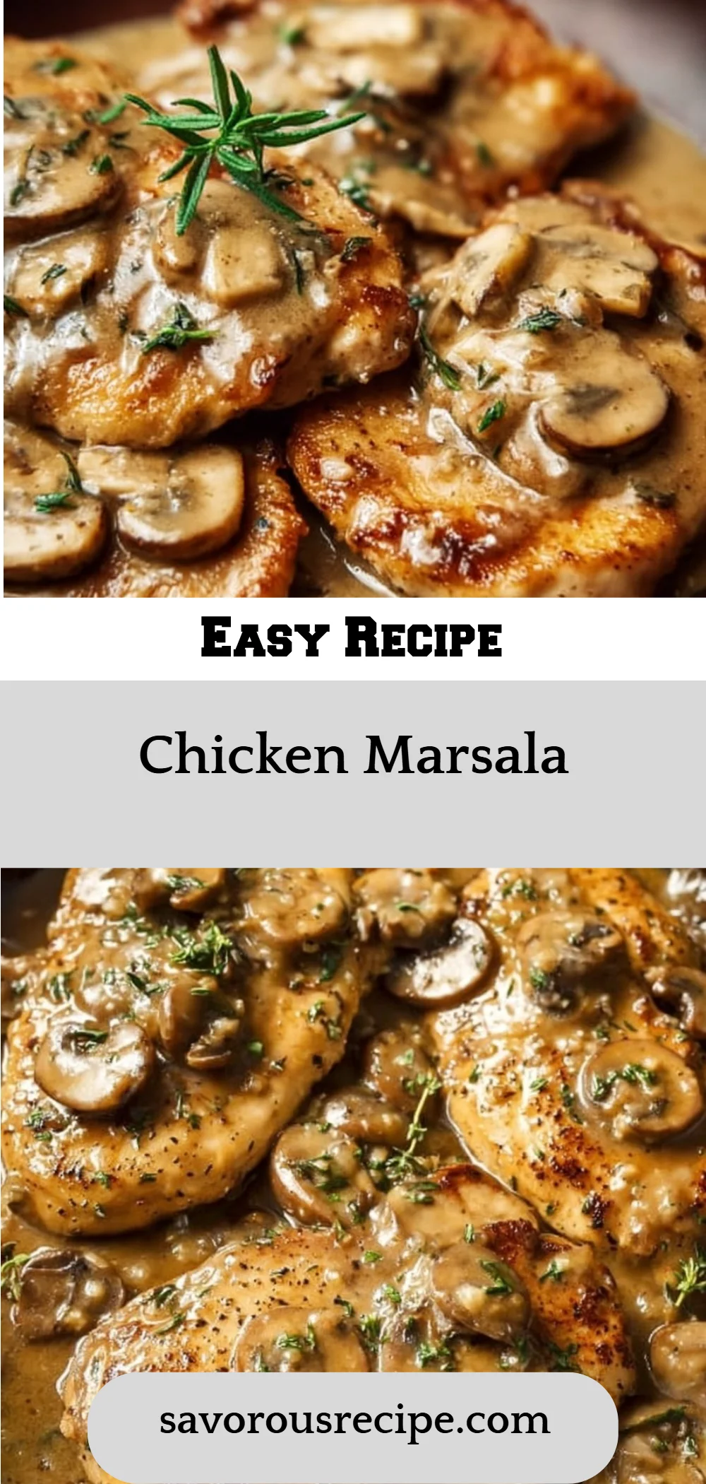 Chicken Marsala