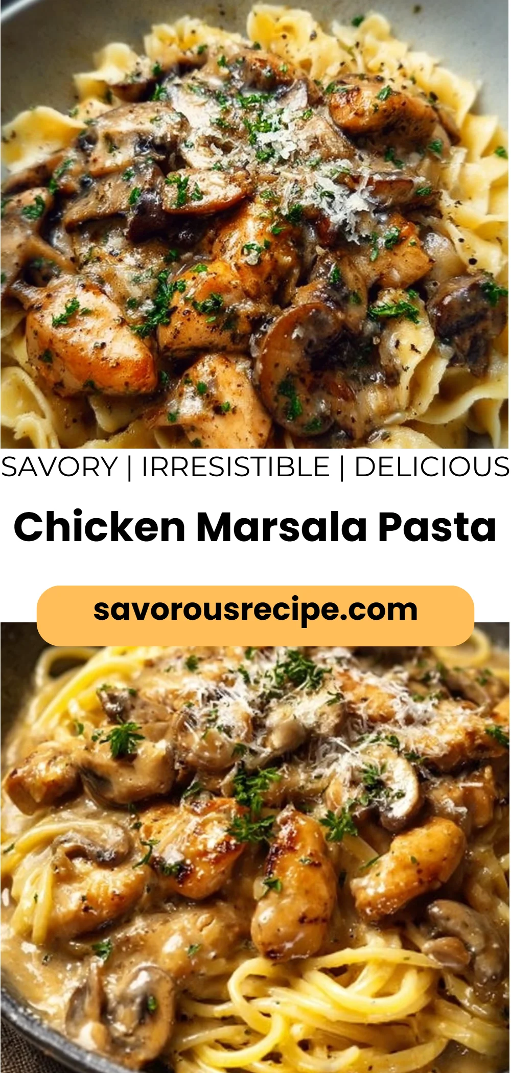 Chicken Marsala Pasta