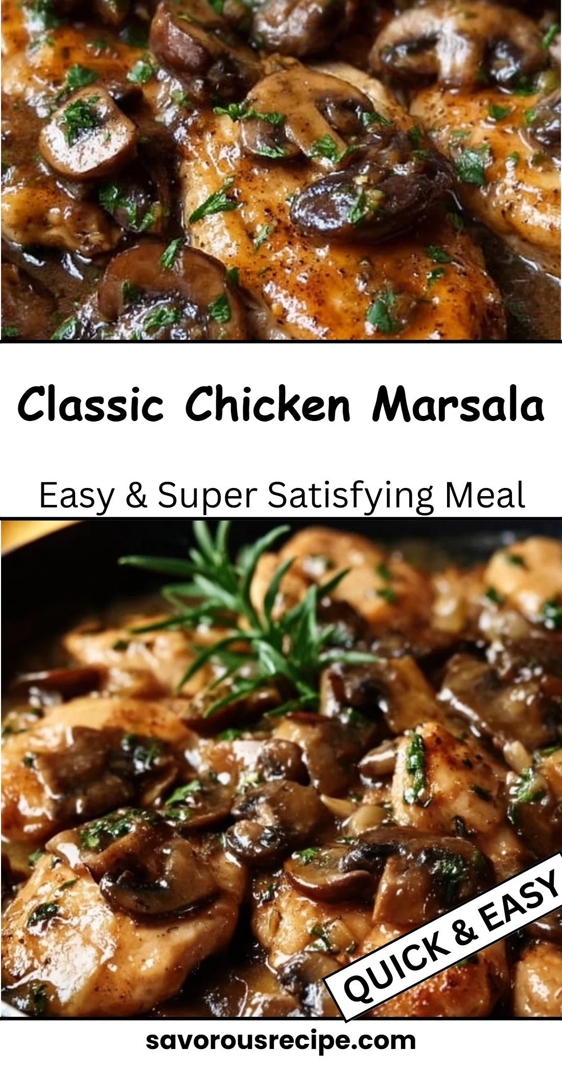 Classic Chicken Marsala