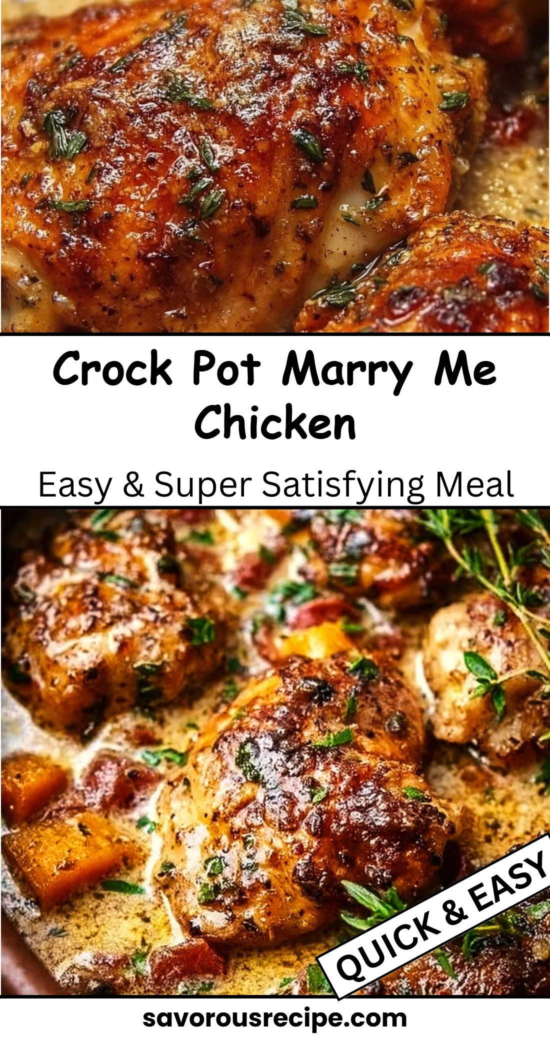 Crock Pot Marry Me Chicken