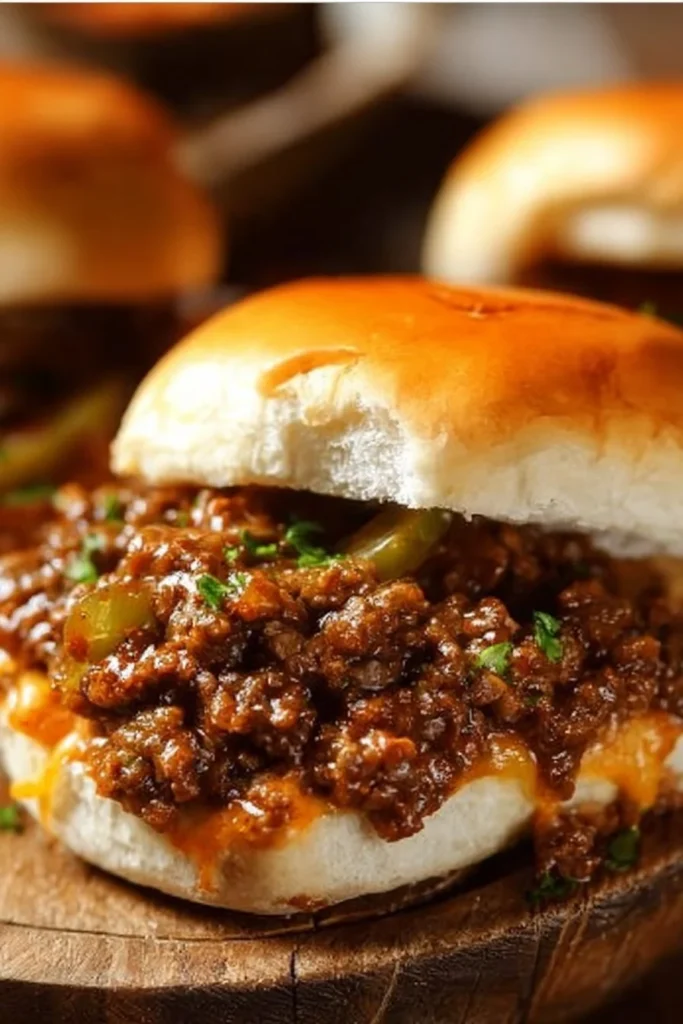 Delicious Philly Cheesesteak Sloppy Joes recipe by Gordon Ramsay