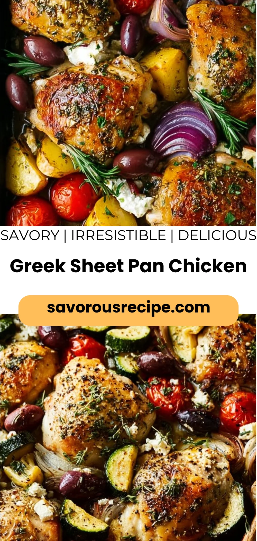 Greek Sheet Pan Chicken