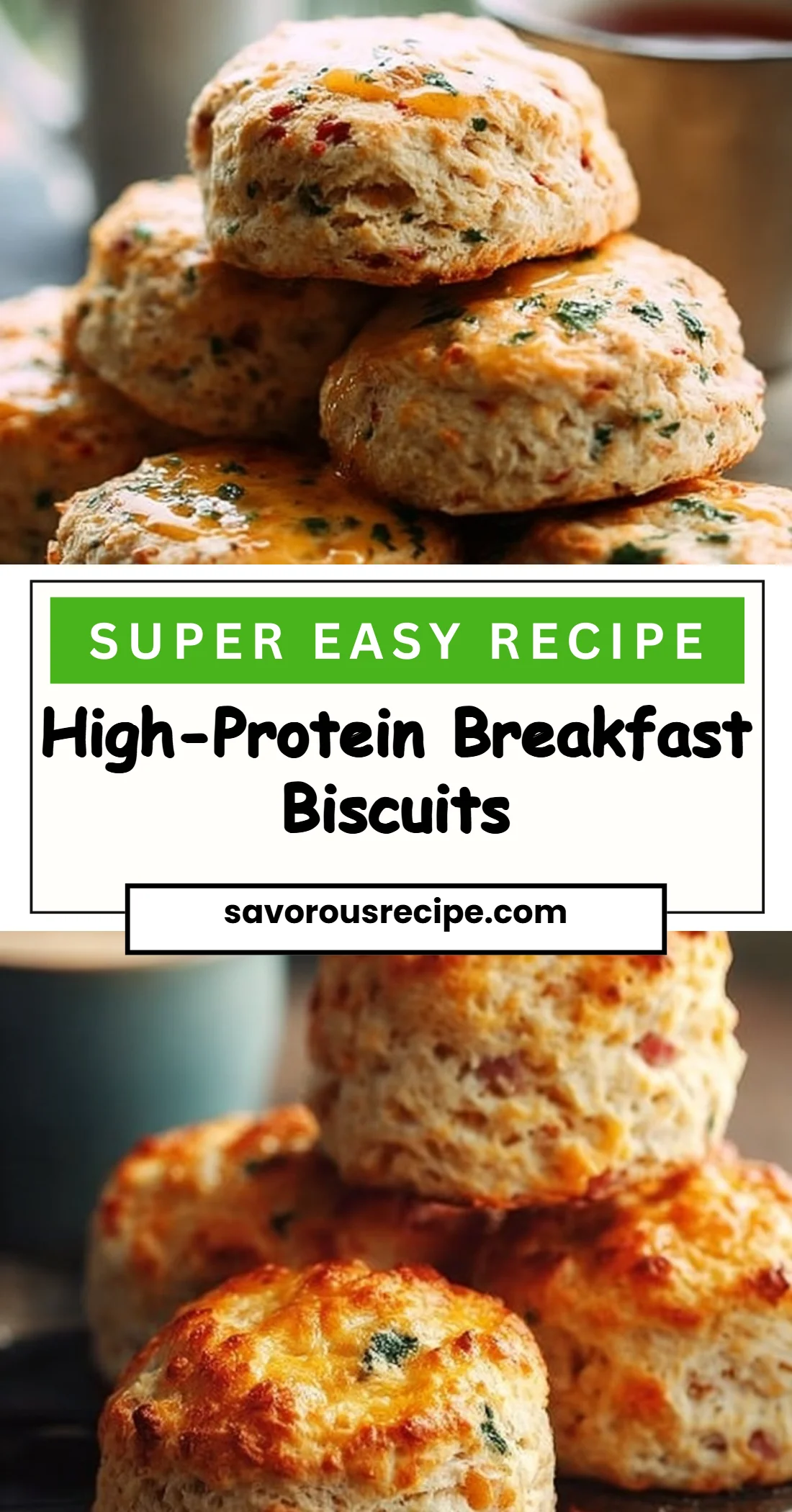 High-Protein Breakfast Biscuits
