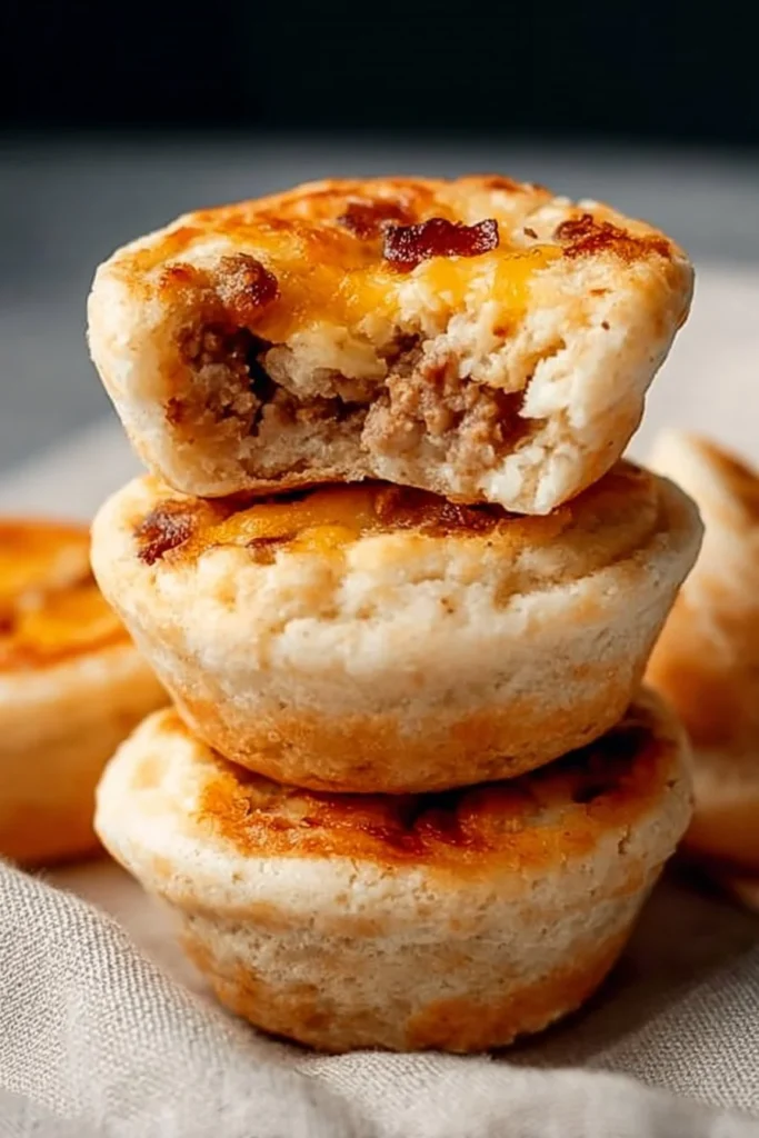 Delicious high protein McGriddle Bites for a tasty snack.
