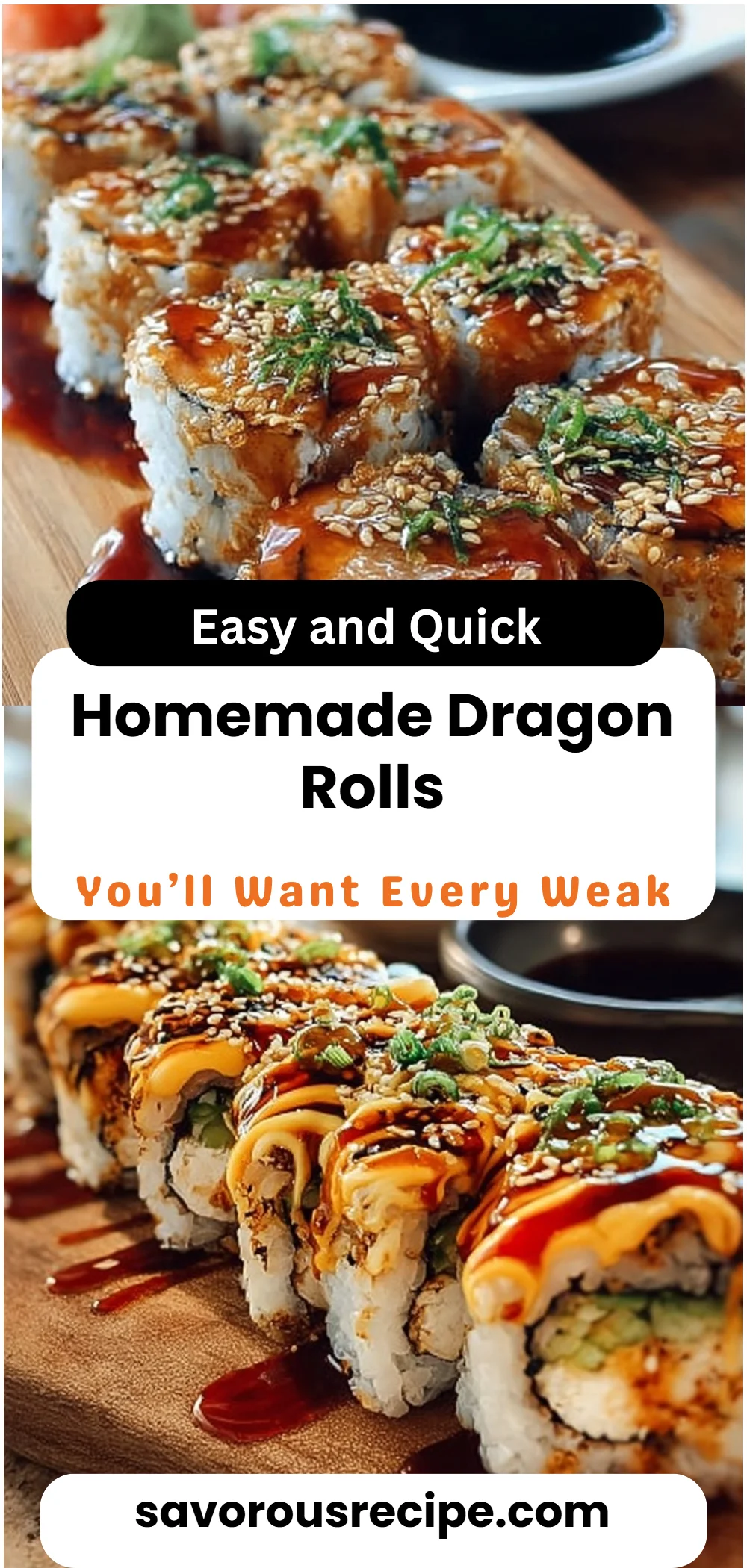 Homemade Dragon Rolls