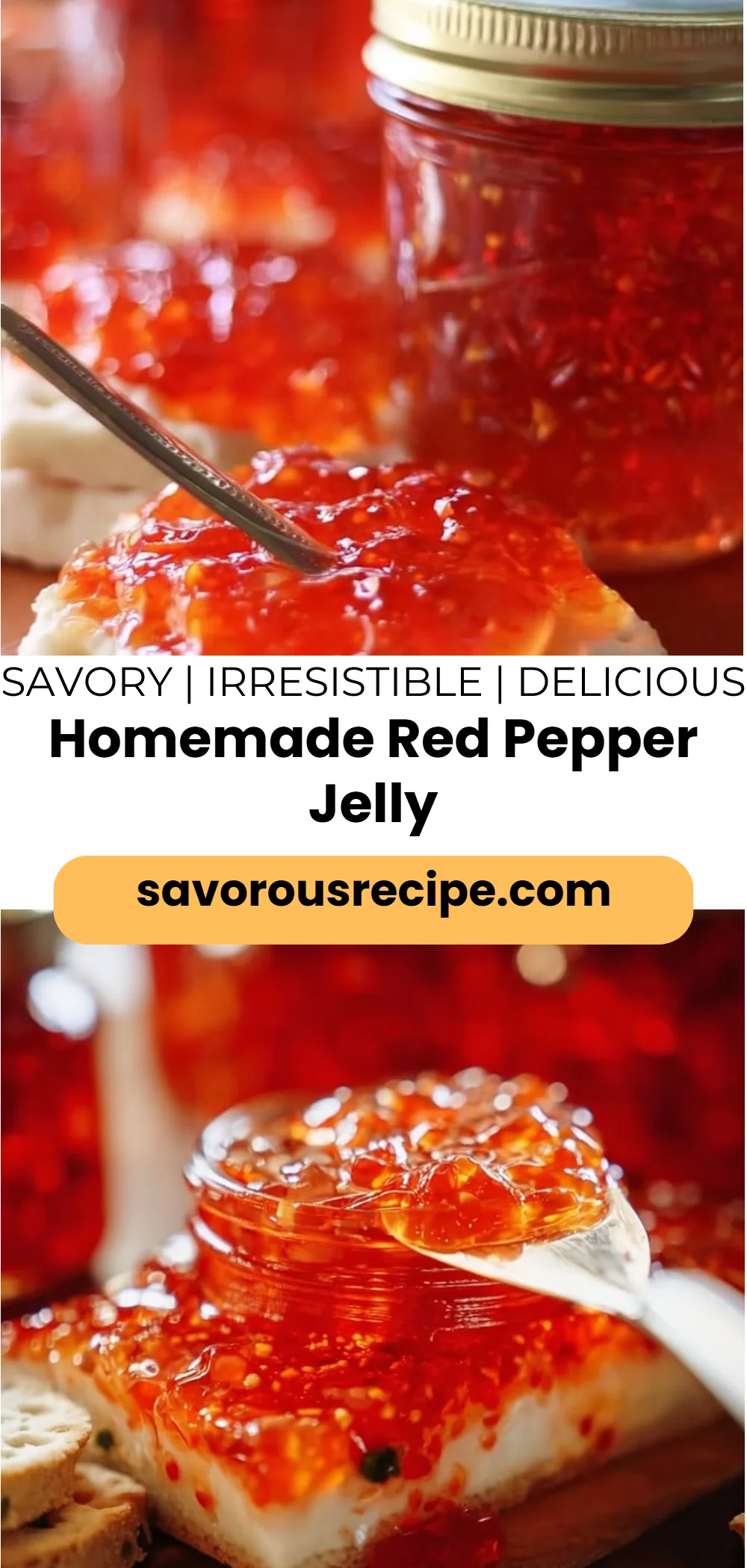 Homemade Red Pepper Jelly