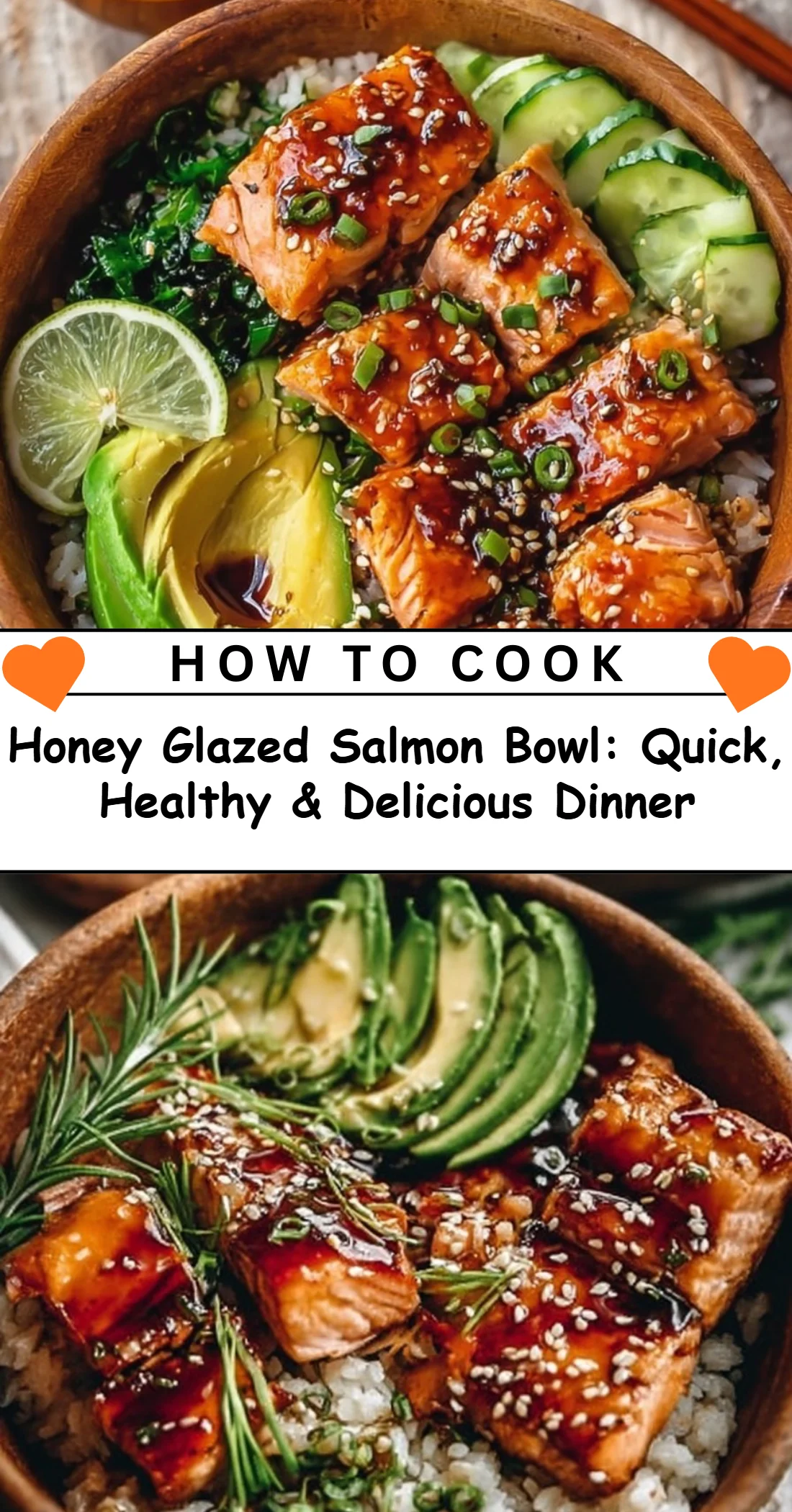 Honey Glazed Salmon Bowl: Quick, Healthy & Delicious Dinner