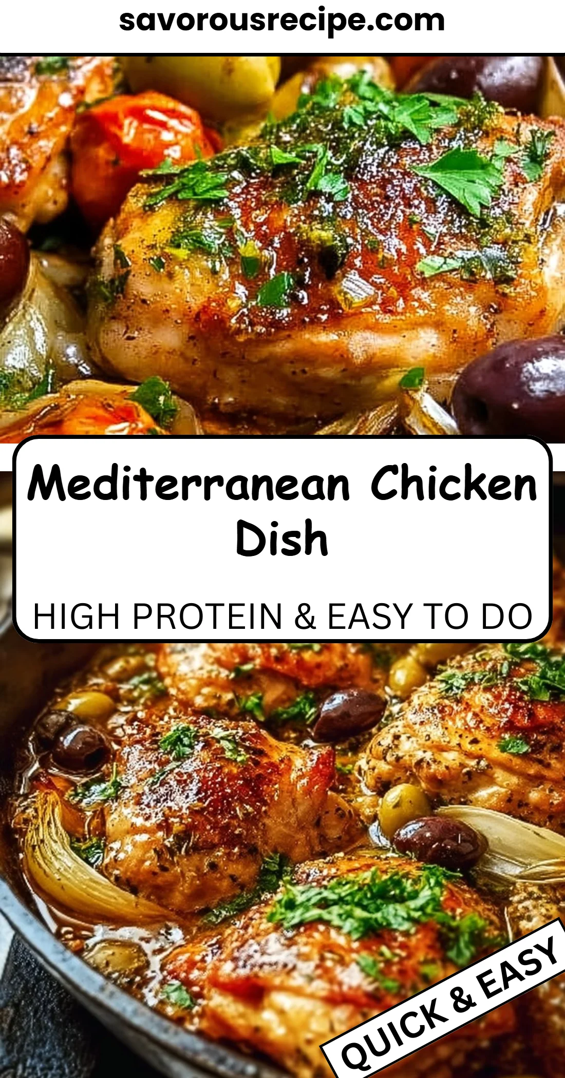 Mediterranean Chicken Dish