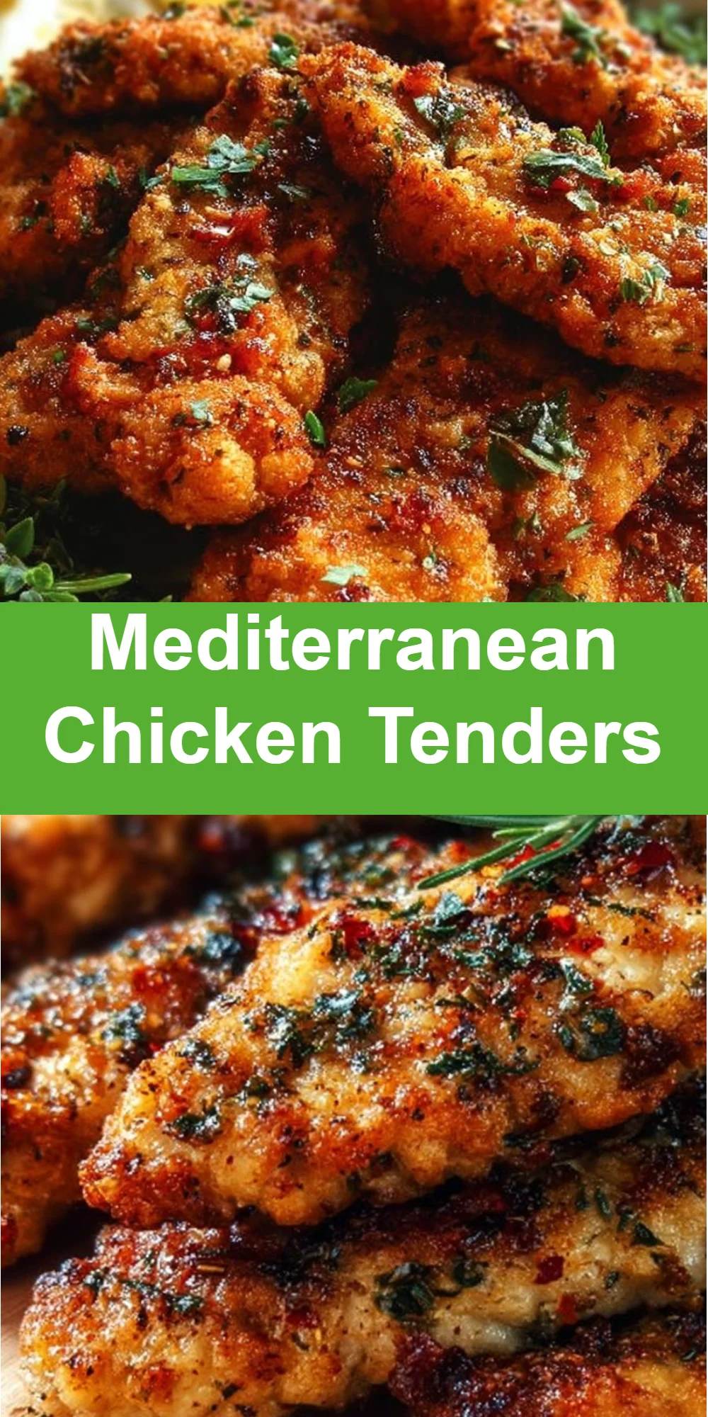 Mediterranean Chicken Tenders