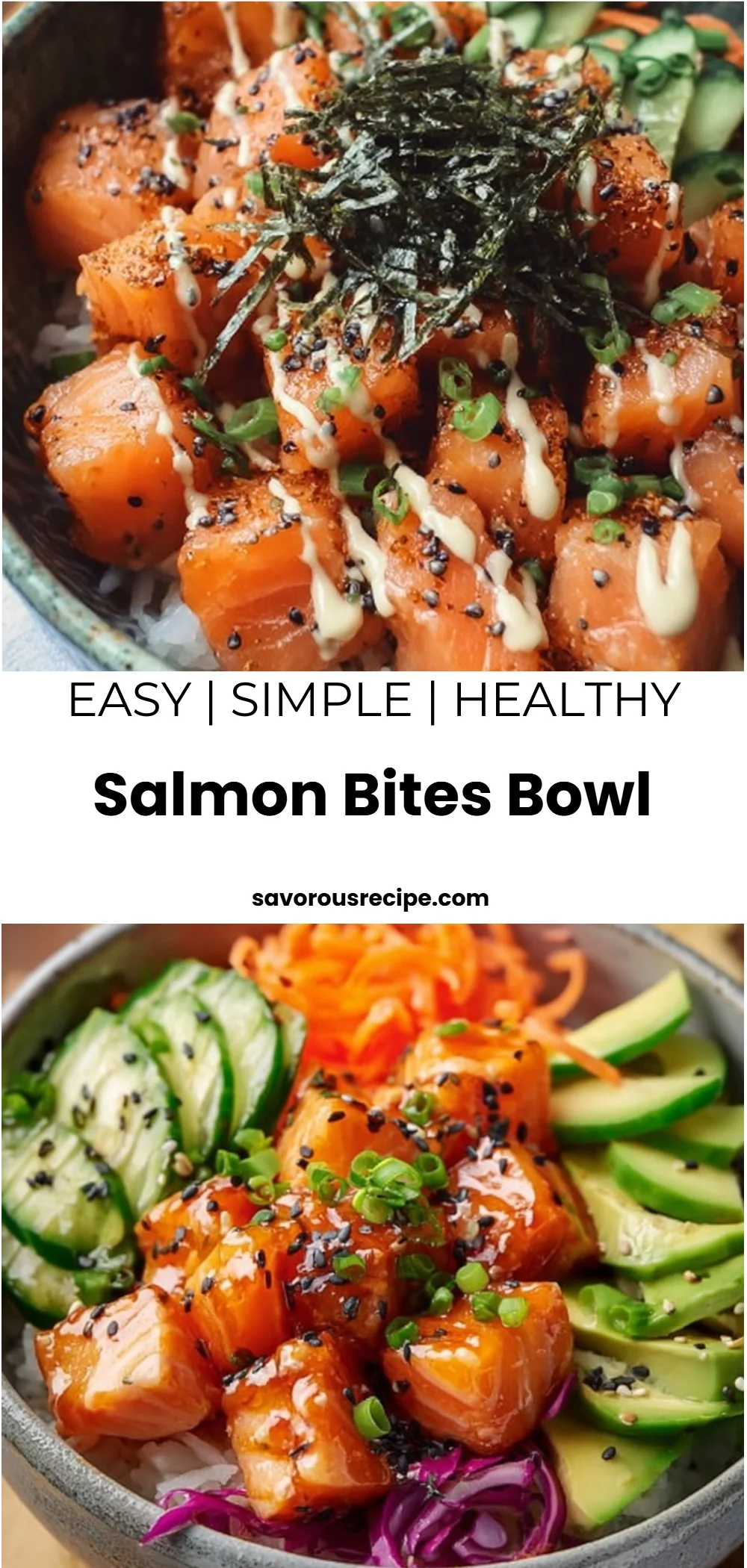 Salmon Bites Bowl