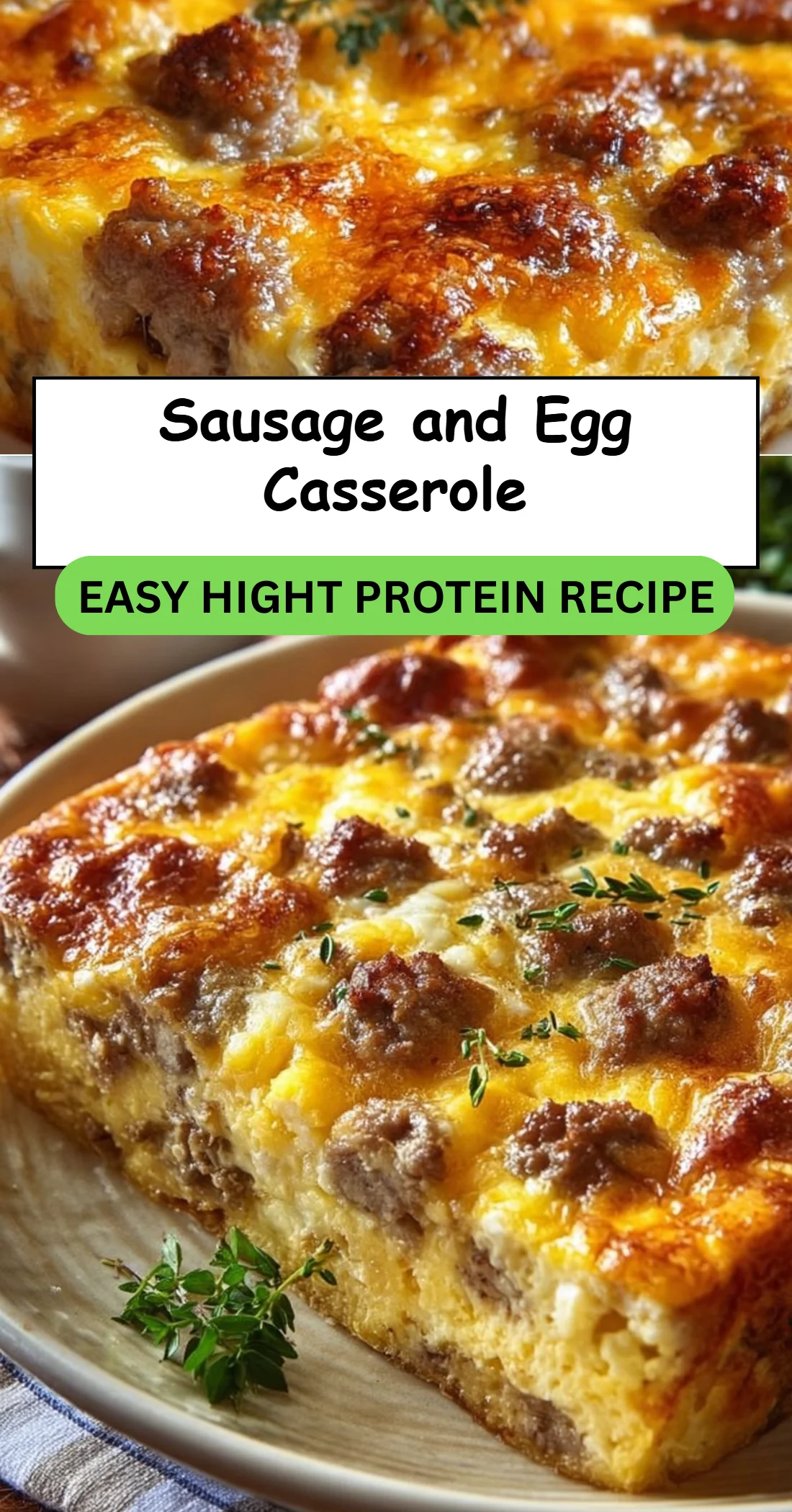 Sausage and Egg Casserole