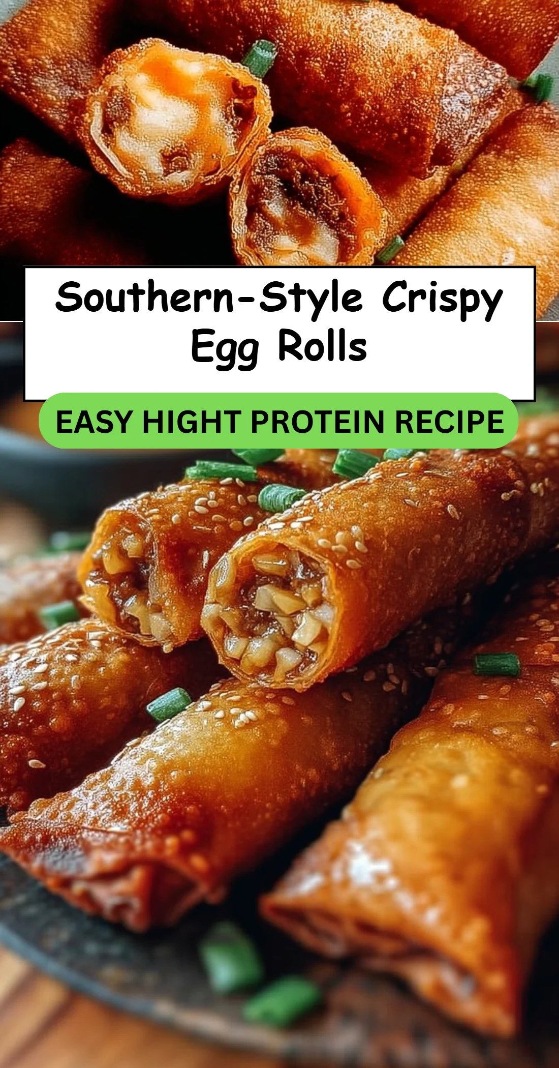 Southern-Style Crispy Egg Rolls