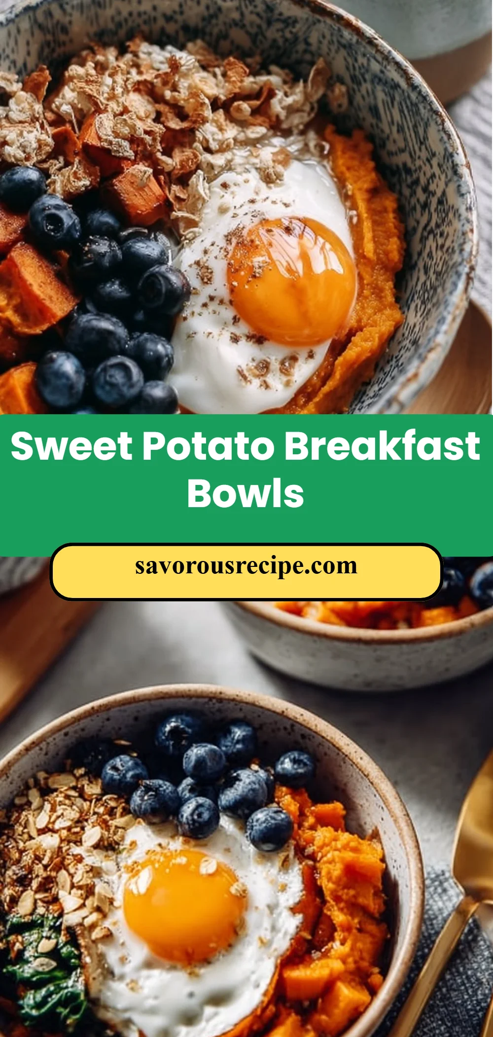 Sweet Potato Breakfast Bowls
