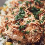 Healthy Weight Watchers Fiesta Chicken recipe with vibrant ingredients