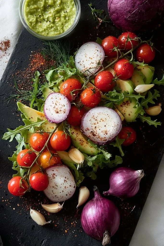 Delicious healthy cooking dishes showcasing fresh ingredients and vibrant colors.