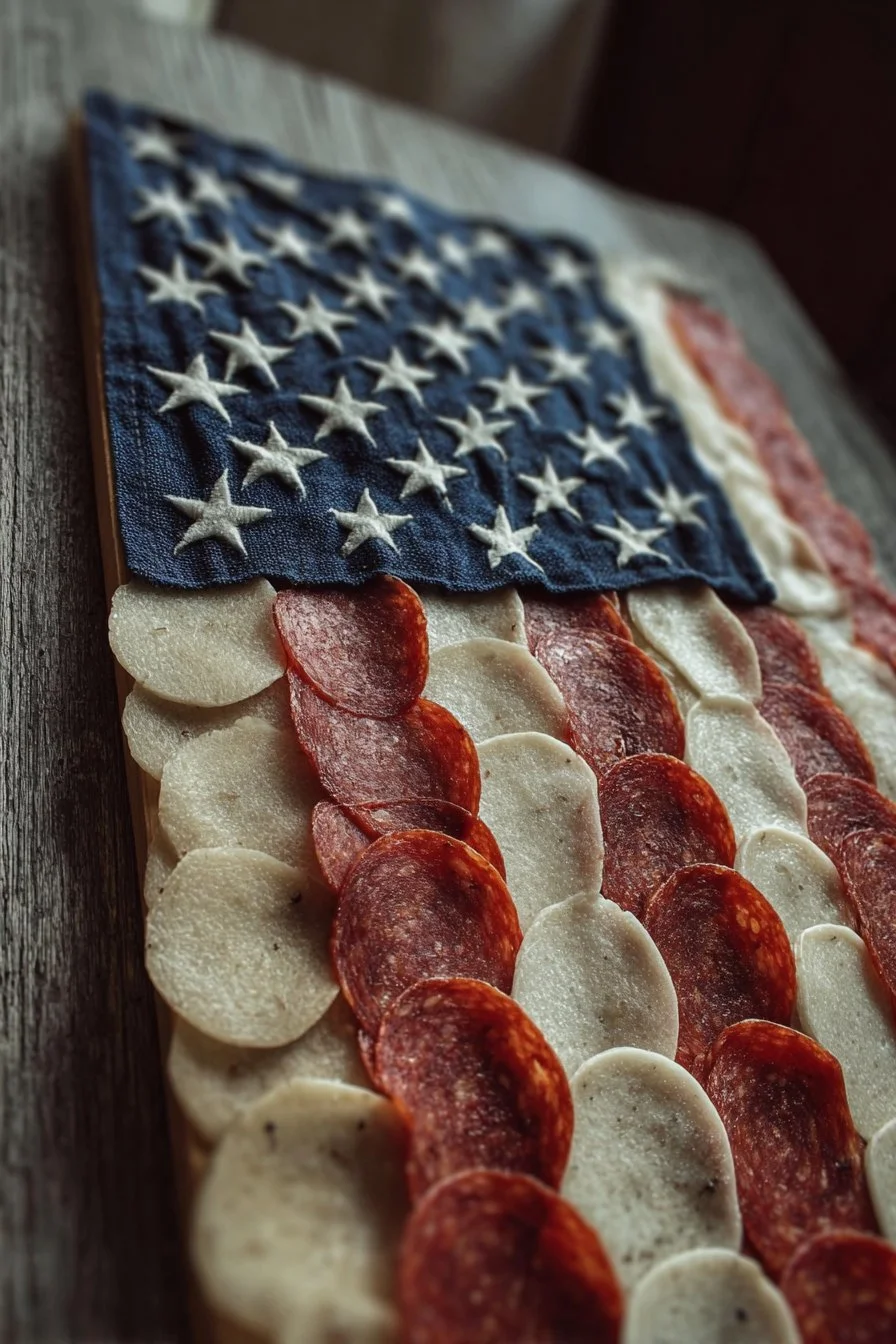 Collection of creative patriotic pins showcasing designs for celebrations