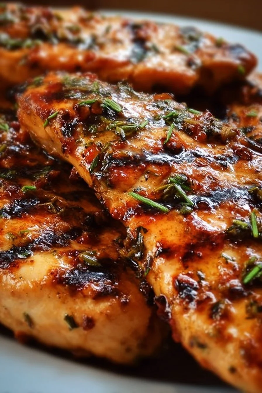 Delicious chicken marinated in the best marinade recipe for grilling.