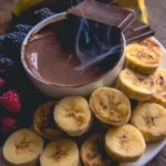 Delicious bananas and chocolate dessert showcasing the perfect blend of sweetness.