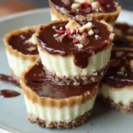 Delicious Keto Peanut Butter Cheesecake Bites on a plate