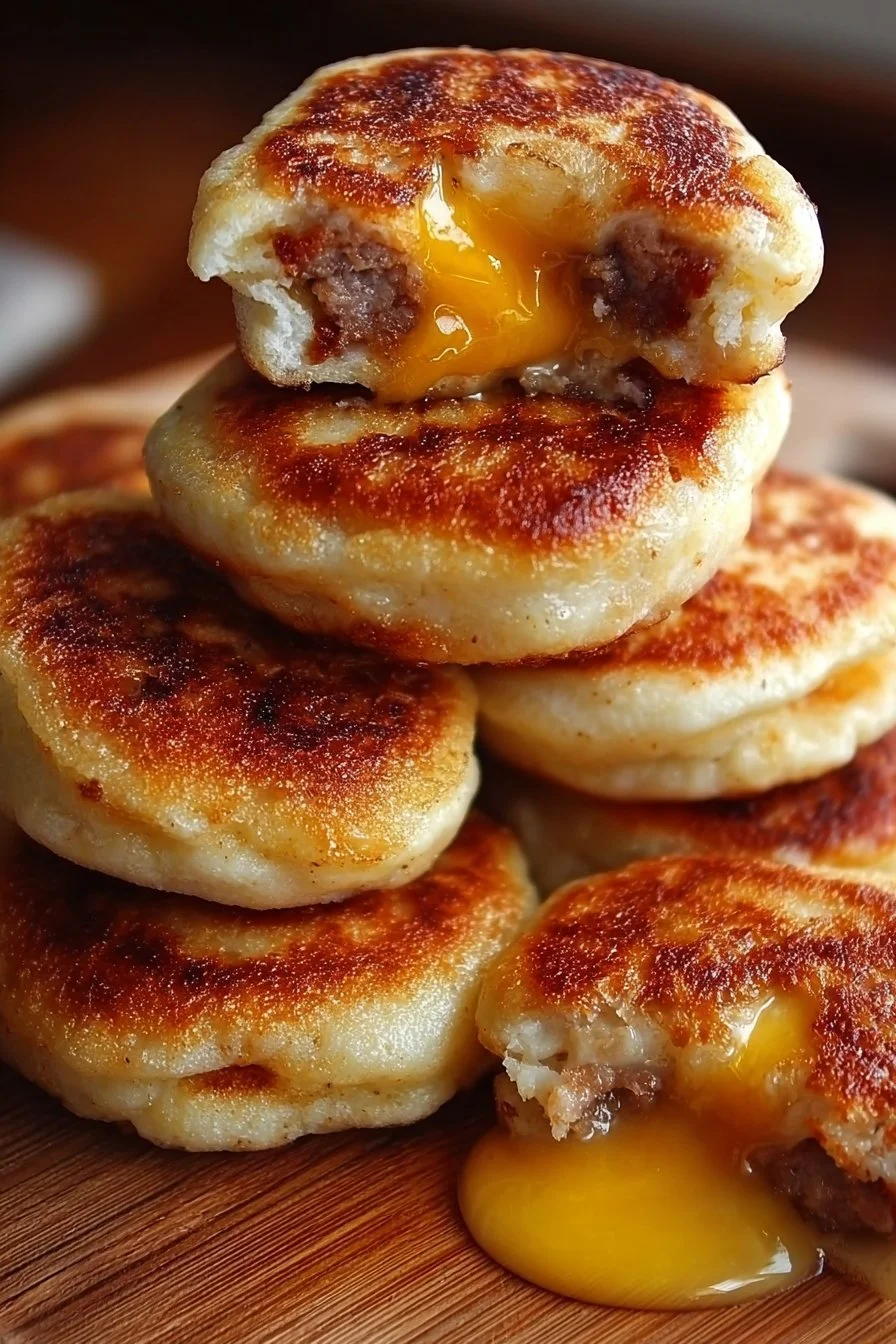 Delicious McGriddle Bites served on a plate for breakfast
