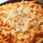 Delicious Olive Garden Five Cheese Ziti Al Forno copycat dish served hot